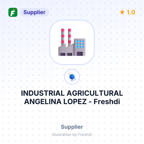 INDUSTRIAL AGRICULTURAL ANGELINA LOPEZ – summary card, no photo uploaded yet