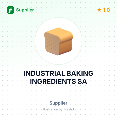 INDUSTRIAL BAKING INGREDIENTS SA – summary card, no photo uploaded yet