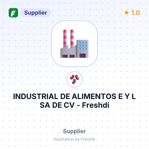 INDUSTRIAL DE ALIMENTOS E Y L SA DE CV – summary card, no photo uploaded yet