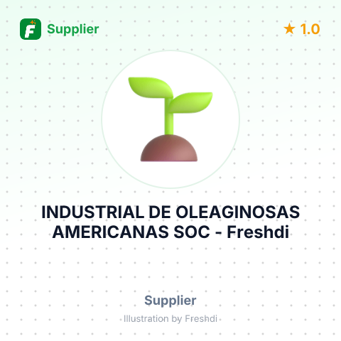 INDUSTRIAL DE OLEAGINOSAS AMERICANAS SOC – summary card, no photo uploaded yet