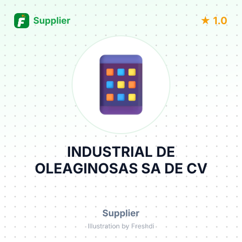 INDUSTRIAL DE OLEAGINOSAS SA DE CV – summary card, no photo uploaded yet