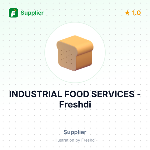 INDUSTRIAL FOOD SERVICES – summary card, no photo uploaded yet