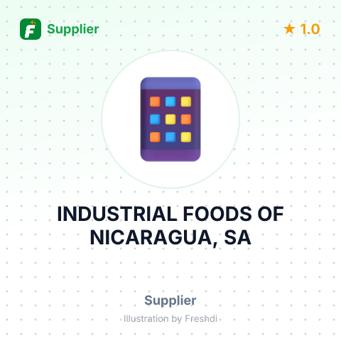 INDUSTRIAL FOODS OF NICARAGUA, SA – summary card, no photo uploaded yet