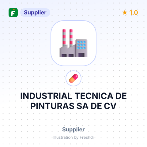 INDUSTRIAL TECNICA DE PINTURAS SA DE CV – summary card, no photo uploaded yet