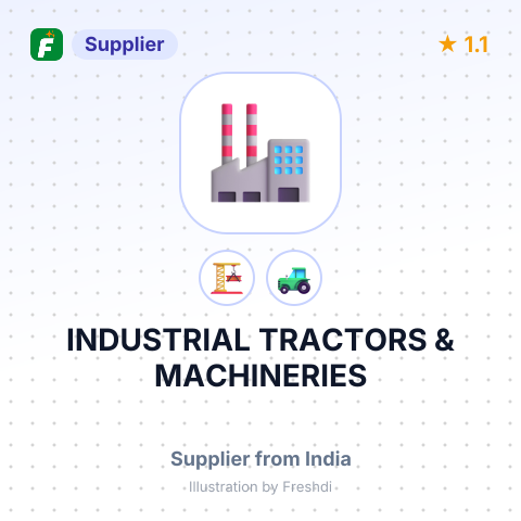 INDUSTRIAL TRACTORS & MACHINERIES – summary card, no photo uploaded yet