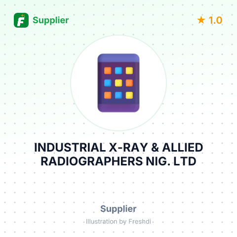 INDUSTRIAL X-RAY & ALLIED RADIOGRAPHERS NIG. LTD – summary card, no photo uploaded yet