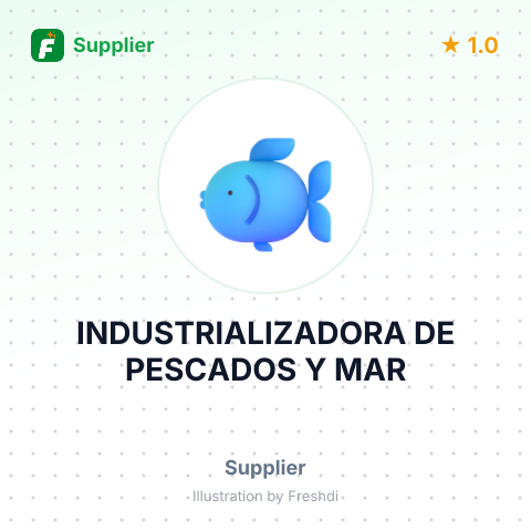 INDUSTRIALIZADORA DE PESCADOS Y MAR – summary card, no photo uploaded yet