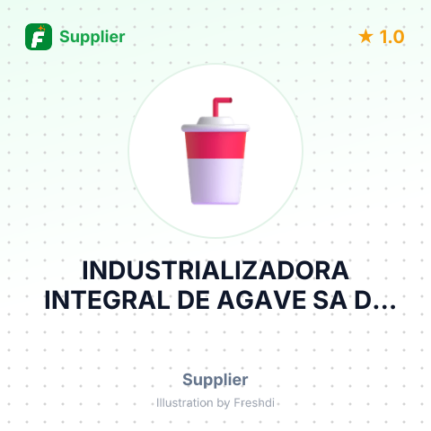 INDUSTRIALIZADORA INTEGRAL DE AGAVE SA DE CV – summary card, no photo uploaded yet