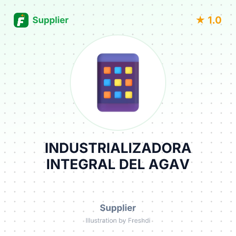 INDUSTRIALIZADORA INTEGRAL DEL AGAV – summary card, no photo uploaded yet