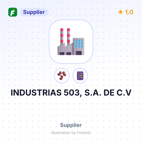 INDUSTRIAS 503, S.A. DE C.V – summary card, no photo uploaded yet