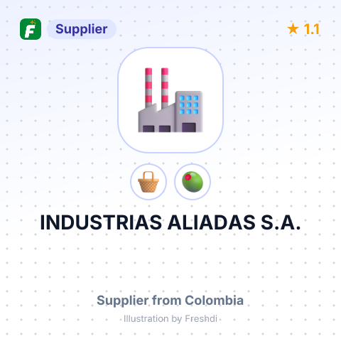 INDUSTRIAS ALIADAS S.A. – summary card, no photo uploaded yet