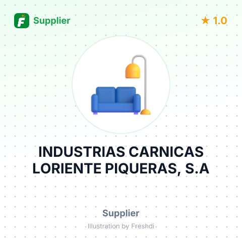 INDUSTRIAS CARNICAS LORIENTE PIQUERAS, S.A – summary card, no photo uploaded yet