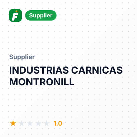 INDUSTRIAS CARNICAS MONTRONILL – summary card, no photo uploaded yet