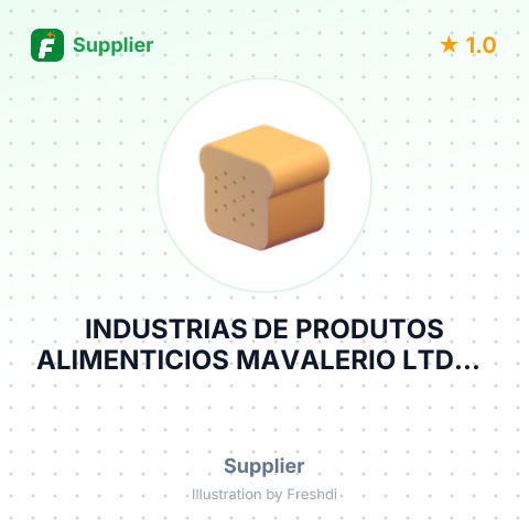 INDUSTRIAS DE PRODUTOS ALIMENTICIOS MAVALERIO LTDA – summary card, no photo uploaded yet