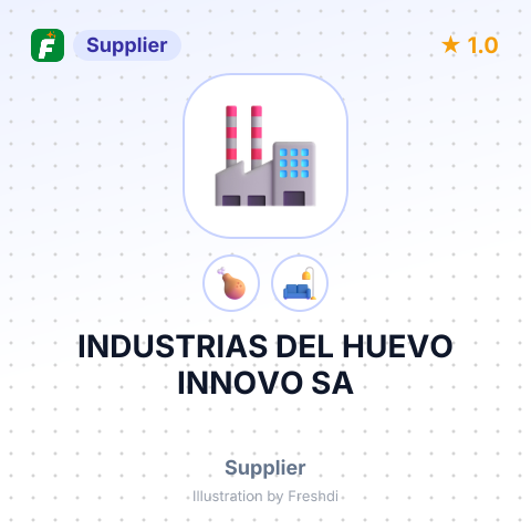 INDUSTRIAS DEL HUEVO INNOVO SA – summary card, no photo uploaded yet