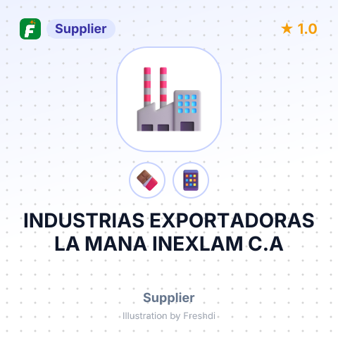 INDUSTRIAS EXPORTADORAS LA MANA INEXLAM C.A – summary card, no photo uploaded yet