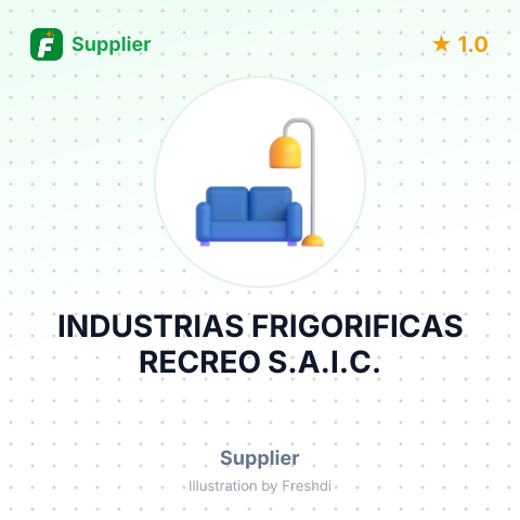 INDUSTRIAS FRIGORIFICAS RECREO S.A.I.C. – summary card, no photo uploaded yet