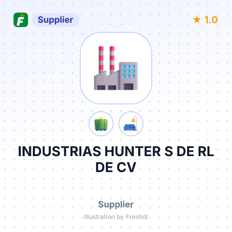 INDUSTRIAS HUNTER S DE RL DE CV – summary card, no photo uploaded yet