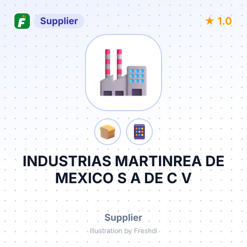 INDUSTRIAS MARTINREA DE MEXICO S A DE C V – summary card, no photo uploaded yet