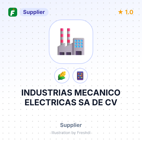INDUSTRIAS MECANICO ELECTRICAS SA DE CV – summary card, no photo uploaded yet