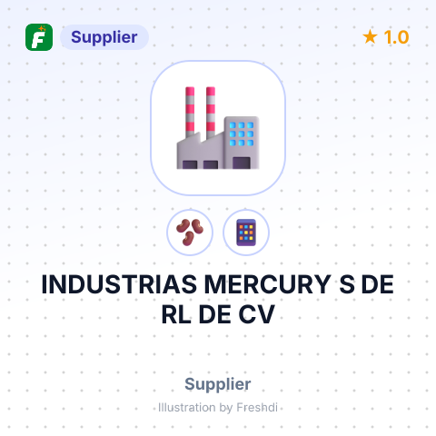 INDUSTRIAS MERCURY S DE RL DE CV – summary card, no photo uploaded yet