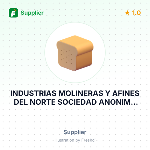 INDUSTRIAS MOLINERAS Y AFINES DEL NORTE SOCIEDAD ANONIMA COM – summary card, no photo uploaded yet