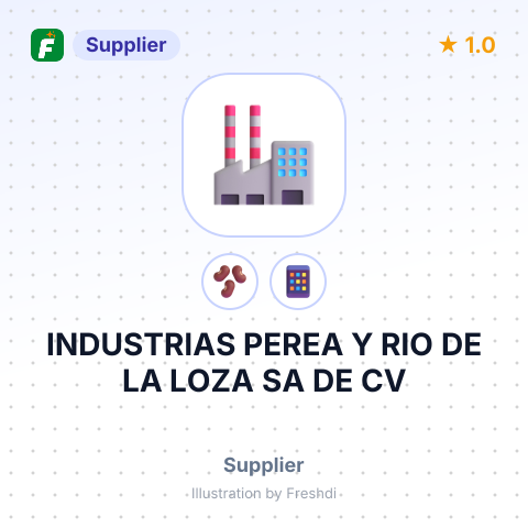 INDUSTRIAS PEREA Y RIO DE LA LOZA SA DE CV – summary card, no photo uploaded yet