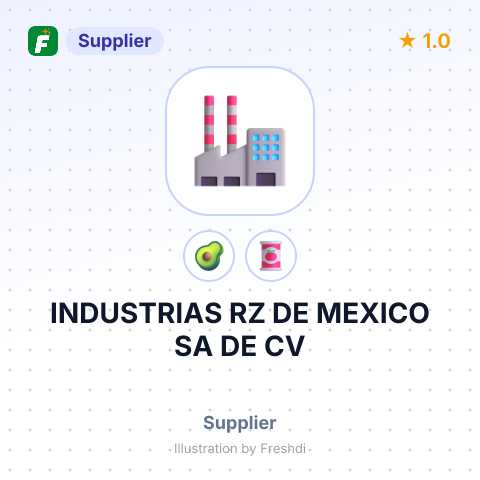 INDUSTRIAS RZ DE MEXICO SA DE CV – summary card, no photo uploaded yet