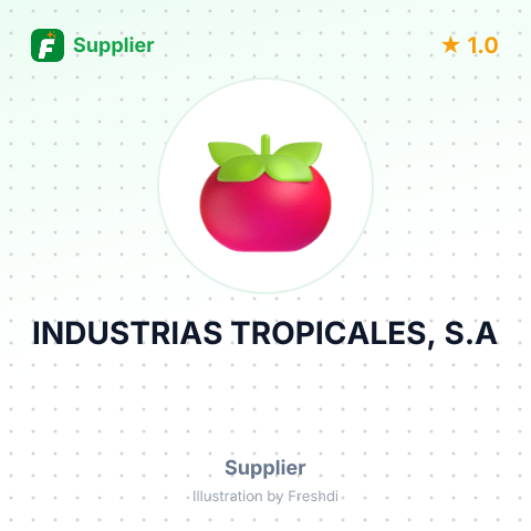 INDUSTRIAS TROPICALES, S.A – summary card, no photo uploaded yet
