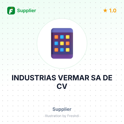 INDUSTRIAS VERMAR SA DE CV – summary card, no photo uploaded yet