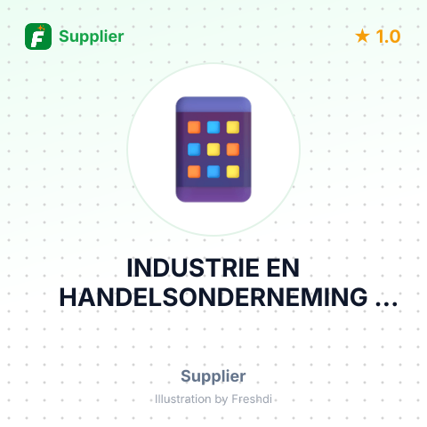 INDUSTRIE EN HANDELSONDERNEMING VREUGDEN – summary card, no photo uploaded yet