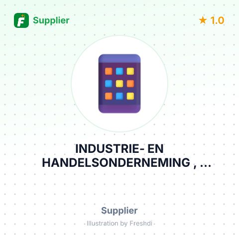 INDUSTRIE- EN HANDELSONDERNEMING , VREUGDENHIL BV – summary card, no photo uploaded yet