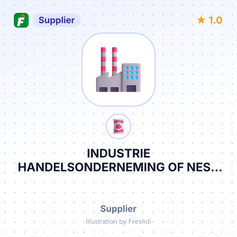 INDUSTRIE HANDELSONDERNEMING OF NES – summary card, no photo uploaded yet