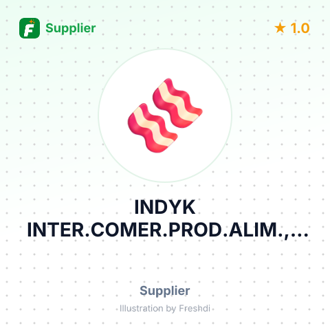 INDYK INTER.COMER.PROD.ALIM., – summary card, no photo uploaded yet