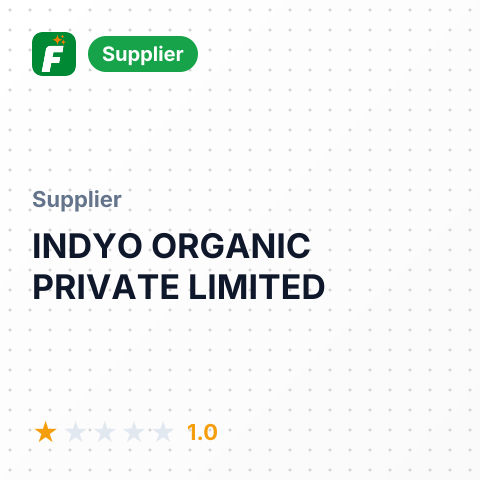 INDYO ORGANIC PRIVATE LIMITED – summary card, no photo uploaded yet