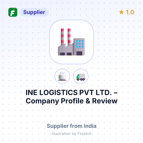 INE LOGISTICS PVT LTD. – summary card, no photo uploaded yet