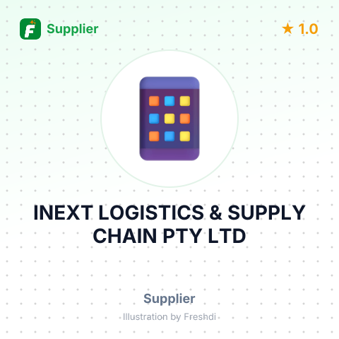 INEXT LOGISTICS & SUPPLY CHAIN PTY LTD – summary card, no photo uploaded yet