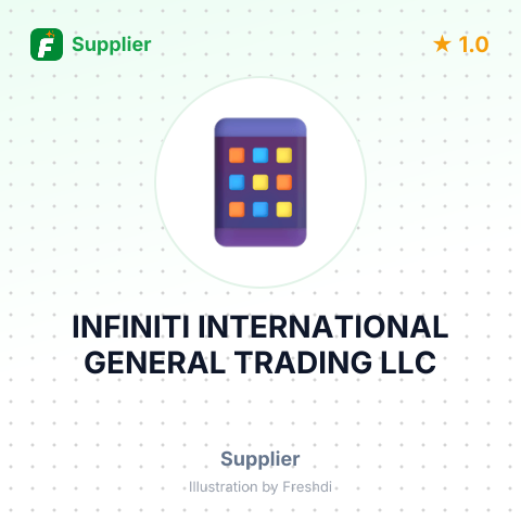 INFINITI INTERNATIONAL GENERAL TRADING LLC – summary card, no photo uploaded yet