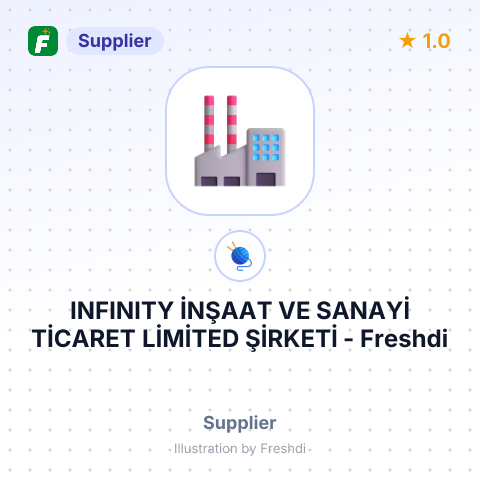 INFINITY İNŞAAT VE SANAYİ TİCARET LİMİTED ŞİRKETİ – summary card, no photo uploaded yet