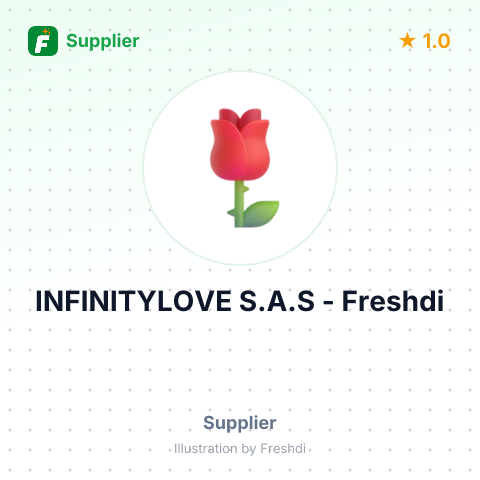 INFINITYLOVE S.A.S – summary card, no photo uploaded yet