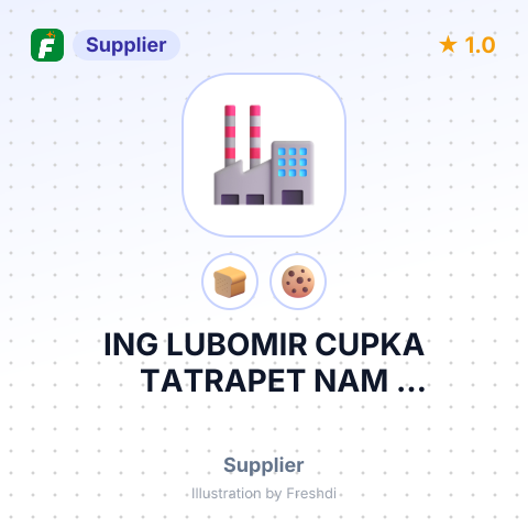 ING LUBOMIR CUPKA TATRAPET NAM OSLOBODITELOV – summary card, no photo uploaded yet