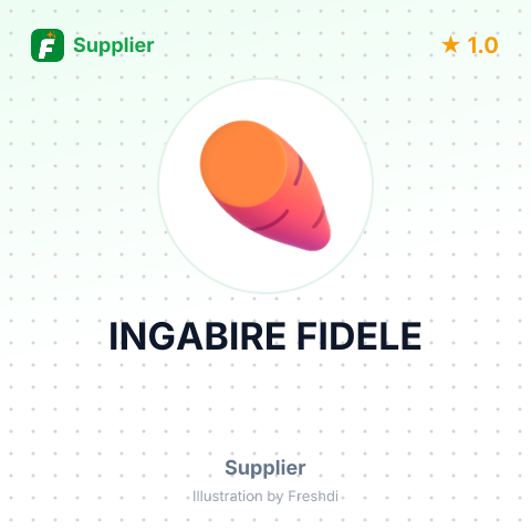 INGABIRE FIDELE – summary card, no photo uploaded yet