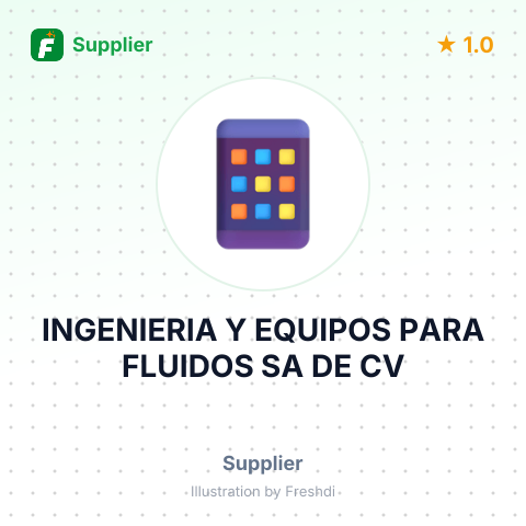 INGENIERIA Y EQUIPOS PARA FLUIDOS SA DE CV – summary card, no photo uploaded yet