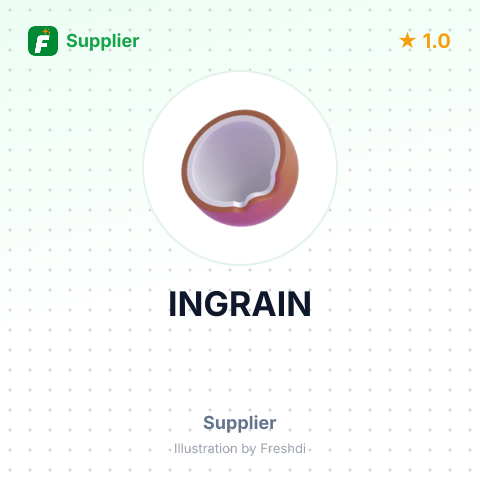 INGRAIN – summary card, no photo uploaded yet