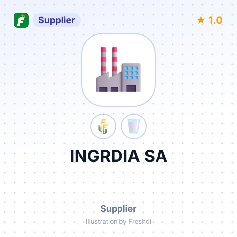 INGRDIA SA – summary card, no photo uploaded yet