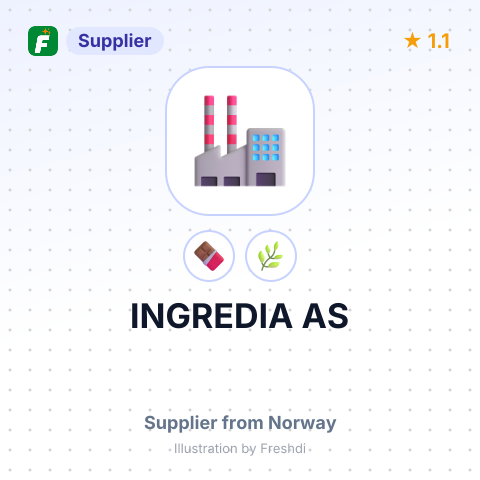 INGREDIA AS – summary card, no photo uploaded yet