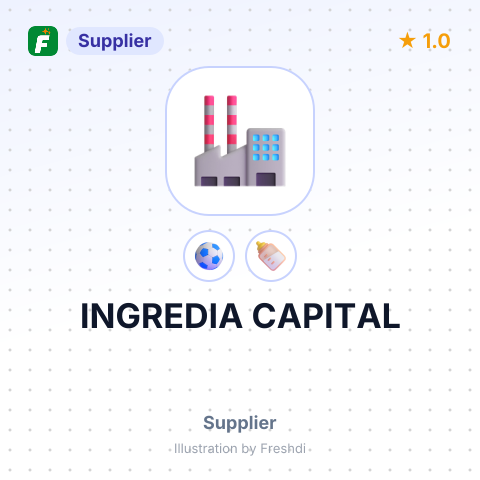 INGREDIA CAPITAL – summary card, no photo uploaded yet
