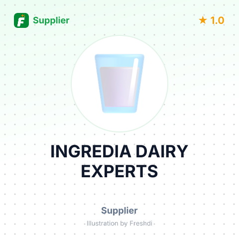 INGREDIA DAIRY EXPERTS – summary card, no photo uploaded yet