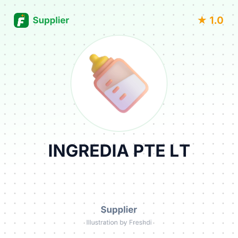 INGREDIA PTE LT – summary card, no photo uploaded yet
