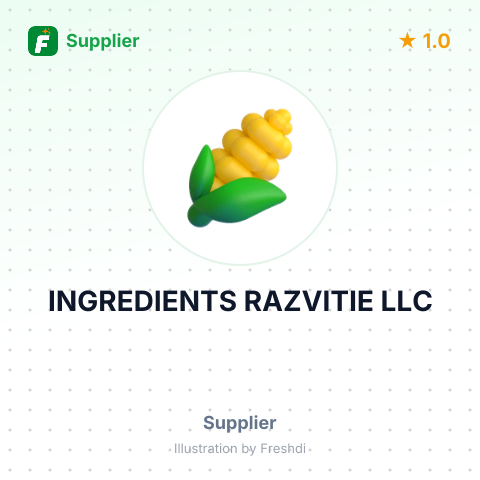 INGREDIENTS RAZVITIE LLC – summary card, no photo uploaded yet